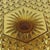Art Deco Amber Cake Stand in Pressed Glass, 1930s For Sale - Image 6 of 14