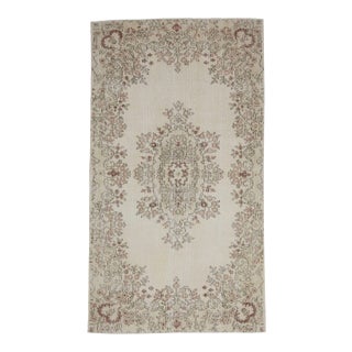 Vintage Turkish Rug-3′11″ × 7′5″ For Sale