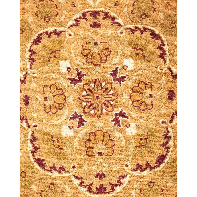 Traditional Mogul, One-of-a-Kind Hand-Knotted Area Rug in Brown, 8' 3" x 10' 9" For Sale - Image 3 of 8