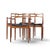 Mid-Century Modern Johannes Andersen for Christian Linneberg Model 94 Mid Century Danish Teak Dining Chairs - Set of 4 For Sale - Image 3 of 17