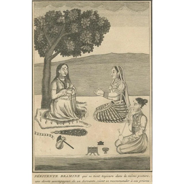 Indian Brahmin Penitents and Pilgrim, 1734, Paper For Sale - Image 6 of 10