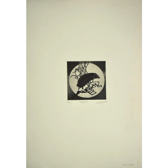 Leo Guida is an original Contemporary artwork realized in 1972 by the Italian artist Leo Guida. Original Etching on paper....