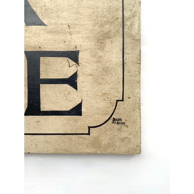 Vintage Look House Wood Sign For Sale - Image 4 of 5