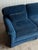 1970s Vintage Blue Corduroy Sofa With Rolled Arms For Sale In Greensboro - Image 6 of 18