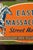 Vintage Painted Metal Railway Advertising Sign For Sale - Image 4 of 7