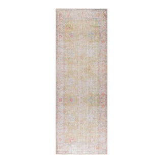 Kemer Machine Woven Rug Light Pink 3x10 For Sale
