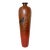 Big Antique 19th Century Japanese Meiji Red Totai Cloisonné Porcelain Bird Vase For Sale