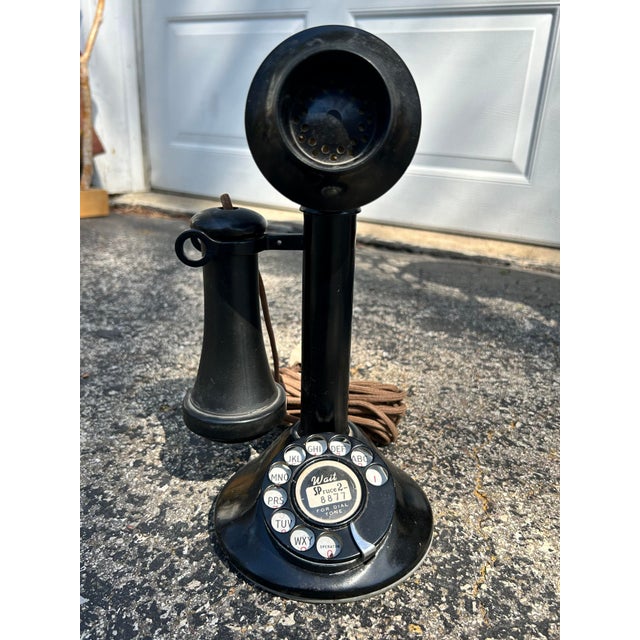 Early 20th Century Western Electric 51 Al All Original Candlestick