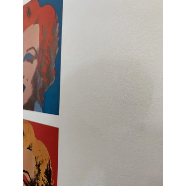 Andy Warhol Exbition Poster, 1970s For Sale - Image 6 of 8