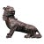 Vintage Silver-Inlaid Bronze Unicorn Figure - Mythical Beast Sculpture For Sale