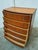 Brown Vintage Chest of Drawers in Teak, 1970 For Sale - Image 8 of 9
