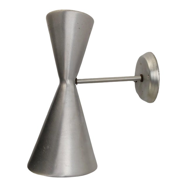 Vintage Mid-Century Modern Wall Sconce For Sale