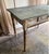 Antique French Solid Wood Table With Original Zinc Top For Sale - Image 6 of 6