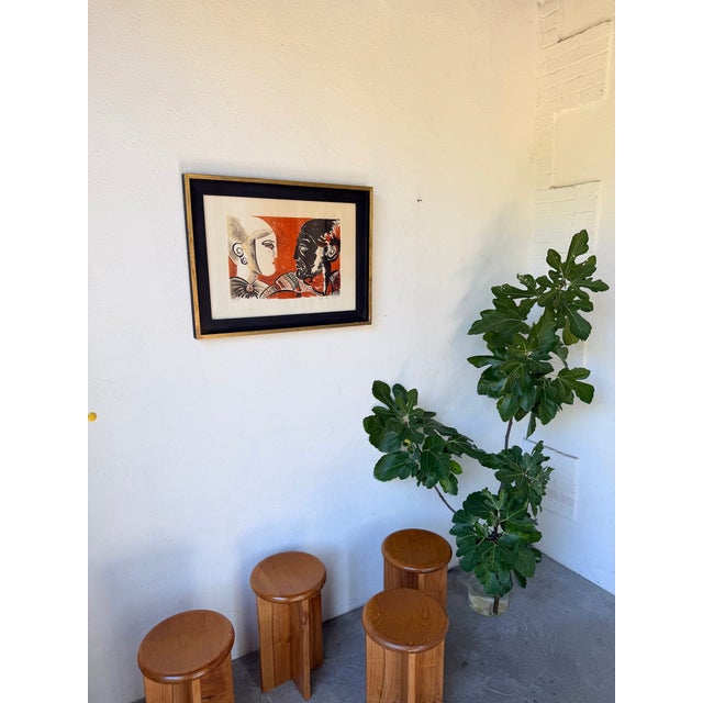 Suso Céri, Saint Paul, 1960s, Paper, Framed For Sale - Image 3 of 18
