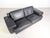 Black Vintage Leather 2-Seater Sofa from Roche Bobois For Sale - Image 8 of 11