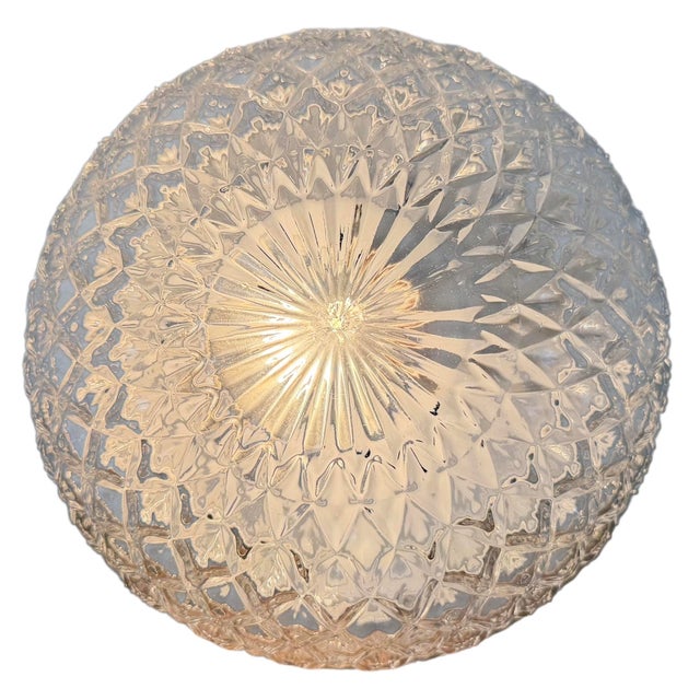 Vintage Glass Wall Light, 1970s For Sale - Image 16 of 17