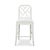 Not Yet Made - Made To Order White Chinese Chippendale Counter Stool For Sale - Image 5 of 6