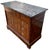 Wood Louis Philippe Commode in Walnut and Burr Walnut with Black Marble Top, 1890s For Sale - Image 7 of 13