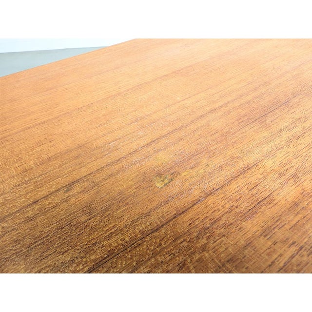Mid-Century Danish Extendable Dining Table in Teak from Rogenstrup For Sale - Image 13 of 14