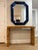 Villa & House - Romano Hollywood Regency Sapphire Blue Beveled Wall Mirror For Sale In New York - Image 6 of 9