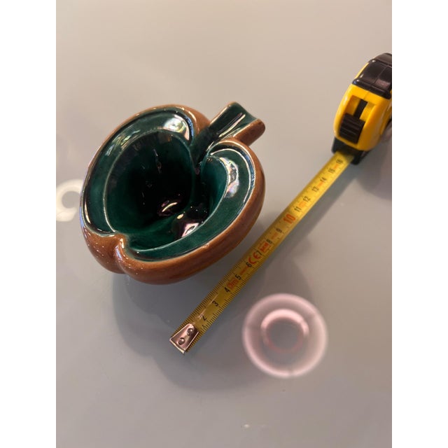 1960s Vintage Ceramic Apple Bowl, France, 1960s For Sale - Image 5 of 6