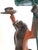 Metal Candlestick Pair - Large Antique Hand Painted Bronze Frogs For Sale - Image 7 of 18