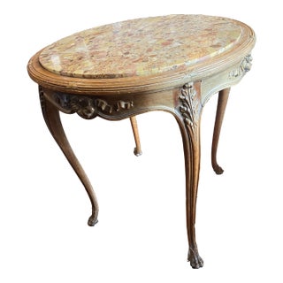 Mid 20th Century Marble Top Table For Sale