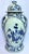 Blue Contemporary Chinoiserie White & Blue Botanical Ginger Jar For Sale - Image 8 of 12