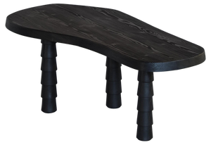 Black Data Table Three Legged in Oregon by Atelier Thomas Serruys