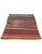 Mid-Century Modern Decorative Turkish Embroidered Kilim Rug - 4`4″ X 6`1″ Ft. For Sale - Image 3 of 6