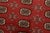 Textile Bokhara Rug 5’2” X 7’9” Red Wool Tribal Hand-Knotted Oriental Carpet For Sale - Image 7 of 13