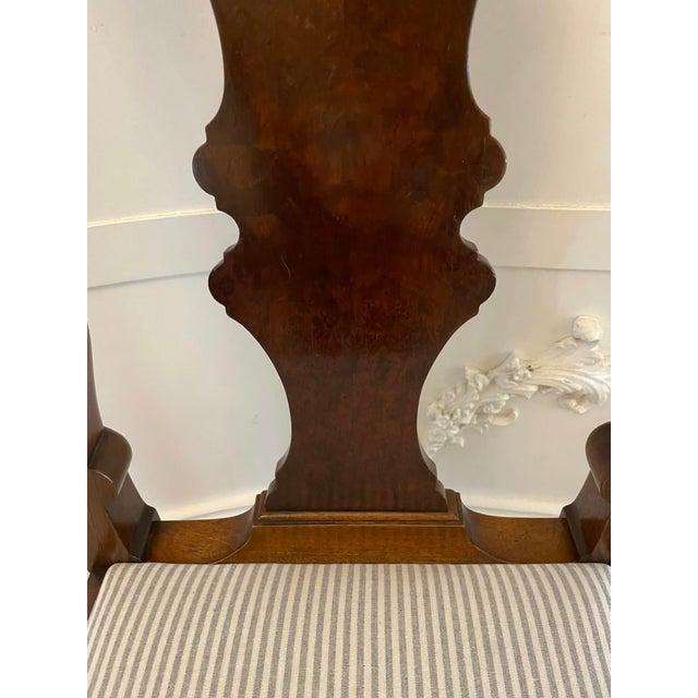 Antique Victorian Walnut Dining Chairs, 1880, Set of 10 For Sale - Image 10 of 18