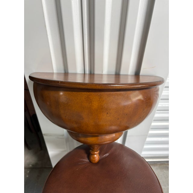 Large Wood Decorative Bracket With Trim Around and Bottom Finial, 20th Century For Sale - Image 4 of 7