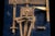 Vintage Oak Industrial Cubby Storage Cabinet With Hinged Faces For Sale - Image 4 of 7
