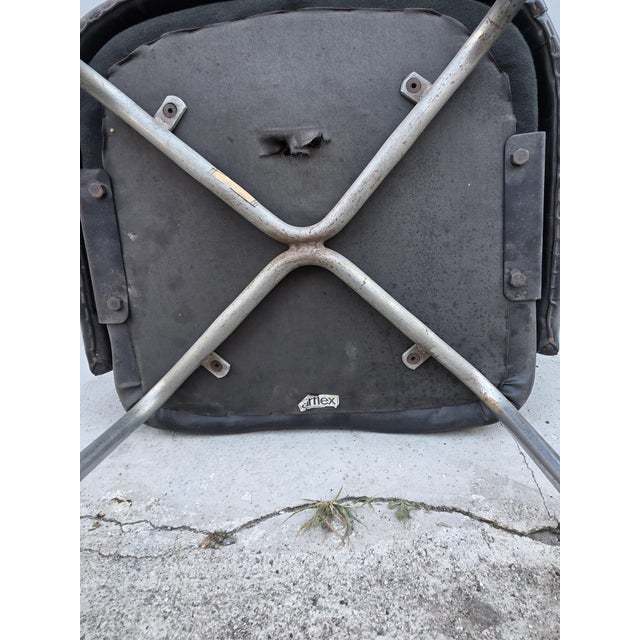 Airone Desk Chair from Gio Ponti and Rosselli, 1960s, in Very Good conditions. Designed 1960 to 1969 This piece has an...