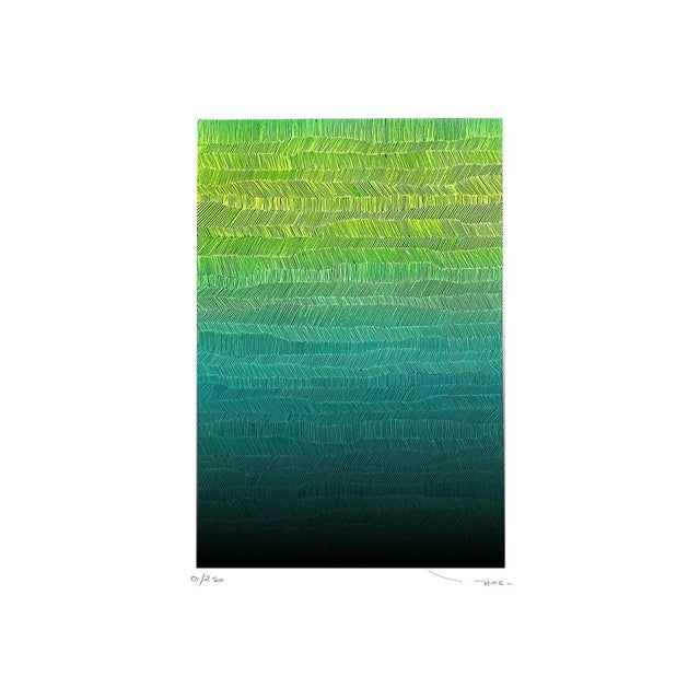 Tehos - Grand Carré Long - 2025 P 02, Original Print For Sale