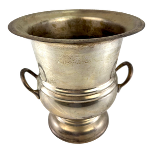 Vintage Silverplate Champagne-Wine Bucket With Dual Handles