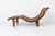 Italian Mid-Century Modern solid wood chaise longue with curved seat, produced in 1960s. Suitable for inside and outside...