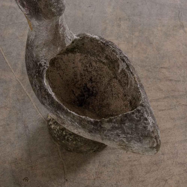 1960s French Concrete Rooster Planter For Sale - Image 14 of 15