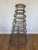 Monumental French Vineyard Industrial Metal Wine Bottle Drying Rack Tree For Sale - Image 14 of 18