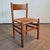 1960s Vintage Wood and Rush Dining Chairs by J.W. Van Heuvel for AD Vorm, 1960s, Set of 4 For Sale - Image 5 of 7