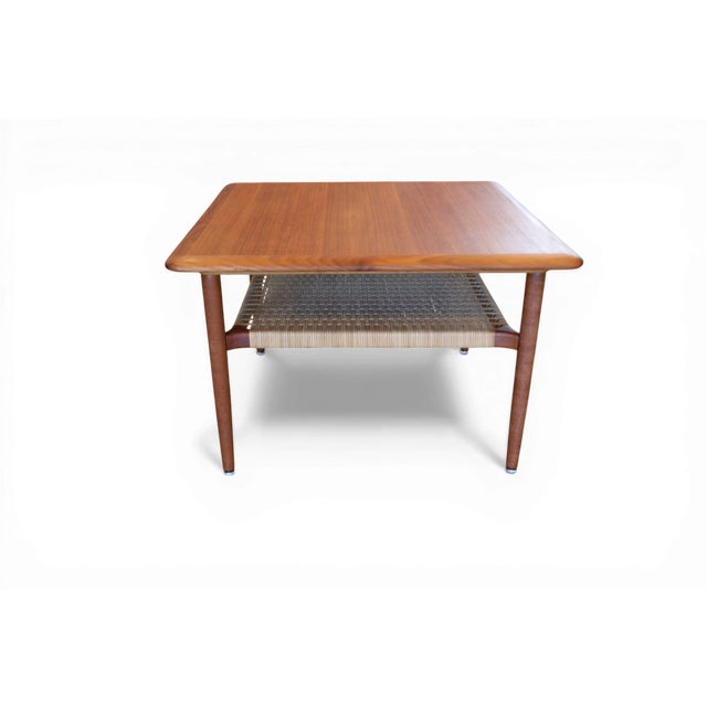 Coffee Table in Teak with Magazine Shelf attributed to Kurt Østervig and Jason Møbler, Denmark, 1960s For Sale - Image 6 of 18