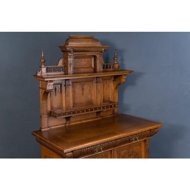 Wilhelminian Pine and Oak Buffet For Sale - Image 18 of 18