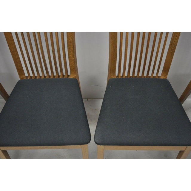 Early 21st Century Calligaris Connubia Slat Back Italian Wooden Dining