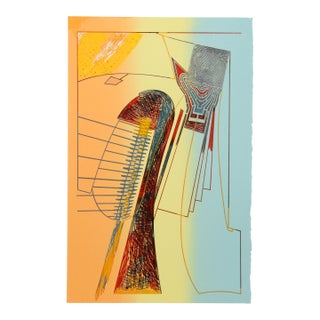 Fall for It Ii, 1979 Signed Screenprint by William Schwedler For Sale