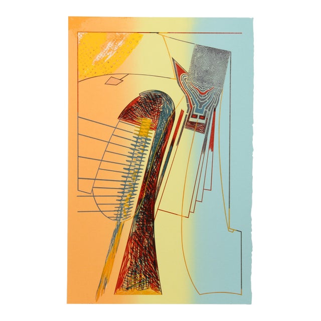 Fall for It Ii, 1979 Signed Screenprint by William Schwedler For Sale