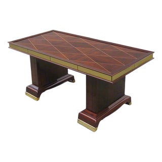 1930s Art Deco Cocktail Table Designed By Jean Desnos, France For Sale