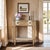 This elegant console table has a relaxed traditional aesthetic. Crafted from select hardwood solids and wood products, Its...