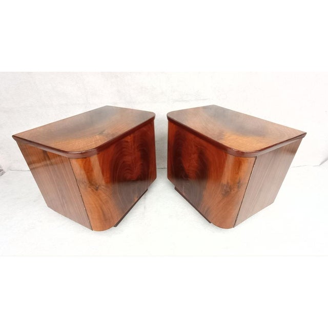 1960s Bedside Tables by Jindřich Halabala for Up Závody, 1960s, Set of 2 For Sale - Image 5 of 18