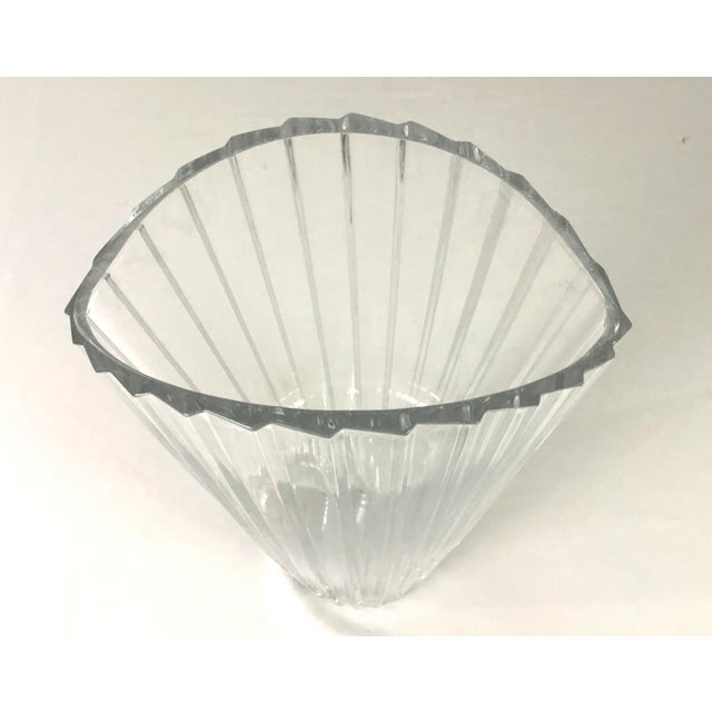 2010s Crystal D’ Arques Lead Crystal Vase For Sale - Image 5 of 7